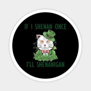 If I Shenan Once I'll Shenanigan Magnet